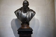 02-4 Bust Of A Jurist - Danese Cattaneo 1540 In The Garden Court Frick Collection New York City.jpg